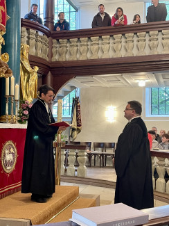 Entpflichtung durch Dekan Ceglarek